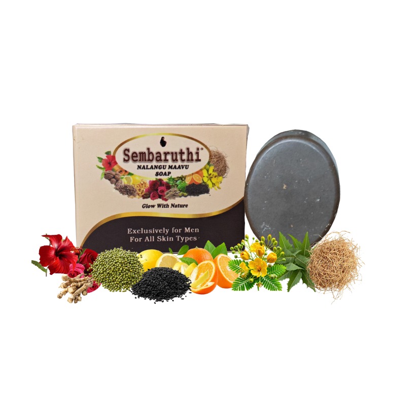 SEMBARUTHI NALANGU MAAVU SOAP FOR MEN